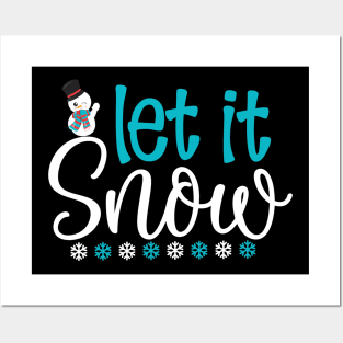 Let It Snow Posters and Art